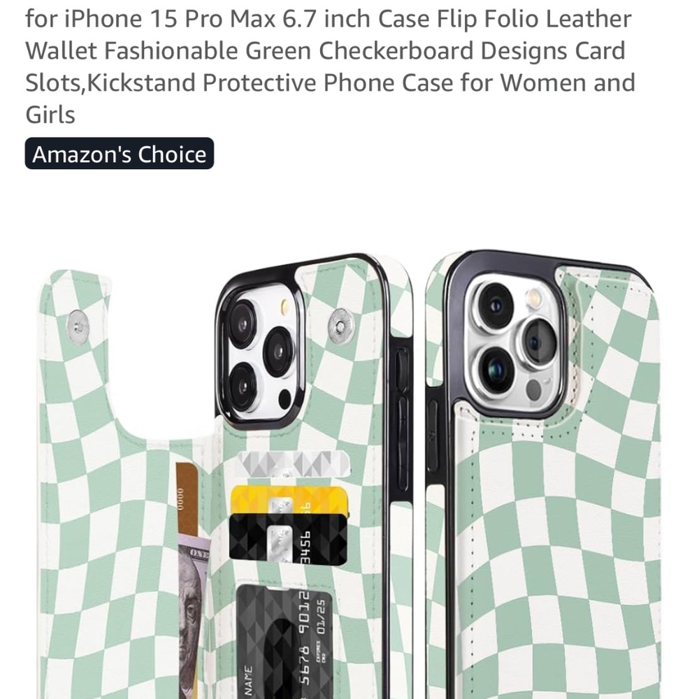 NWT iPhone 15 Pro Max 6.7 Inch Case